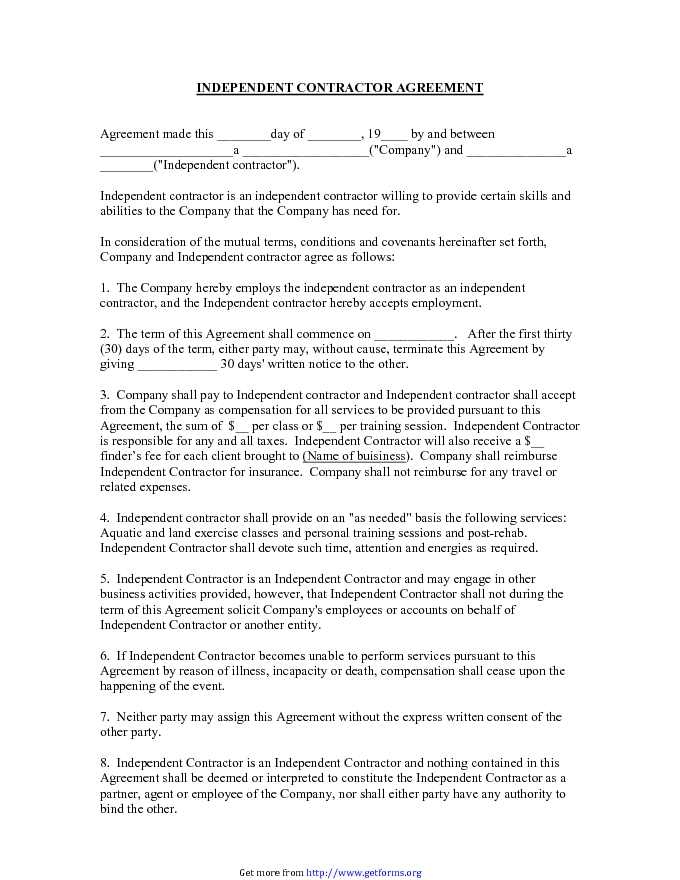 assignment agreement florida