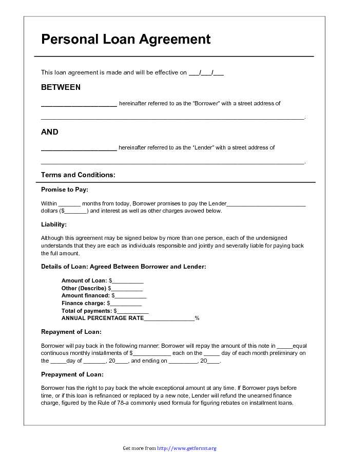 Employee Loan Agreement 1 download Loan Form for free PDF or Word