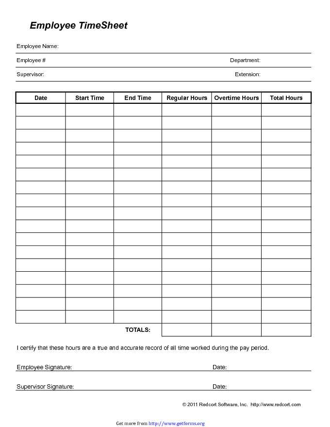 Time Management Worksheet Download Timesheet Template For Free PDF Or Word